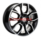 5/114,3/7x17 Khomen Wheels 66,1/40 KHW1713 Gray-FP