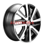 4/100/6x16 Khomen Wheels 60,1/50 KHW1609 G-Silver