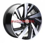 5/114,3/7,5x18 Khomen Wheels 66,1/50 KHW1801 Gray-FP