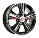 5/114,3/6x16 Khomen Wheels 67,1/43 KHW1603 G-Silver-FP