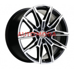 5/112/9,5x19 Khomen Wheels 66,6/40 KHW1904 Black