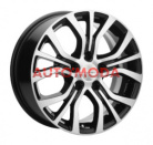 5/120/6,5x16 Khomen Wheels 65,1/51 KHW1608 Black-FP