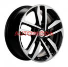 5/108/6,5x16 Khomen Wheels 63,35/50 KHW1612 Black-FP