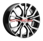 5/114,3/6,5x16 Khomen Wheels 67,1/45 KHW1608 F-Silver