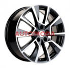 5/114,3/7x18 Khomen Wheels 60,1/45 KHW1802 Black-FP