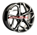 5/114,3/7x17 Khomen Wheels 67,1/45 KHW1716 Gray
