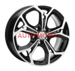 5/114,3/7x17 Khomen Wheels 67,1/50 KHW1702 Gray