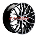 5/112/8,5x20 Khomen Wheels 66,6/40 KHW2005 Black-FP
