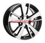 5/114,3/7x17 Khomen Wheels 66,1/40 KHW1704 Gray