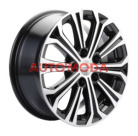 5/108/6,5x16 Khomen Wheels 63,3/50 KHW1610 F-Silver